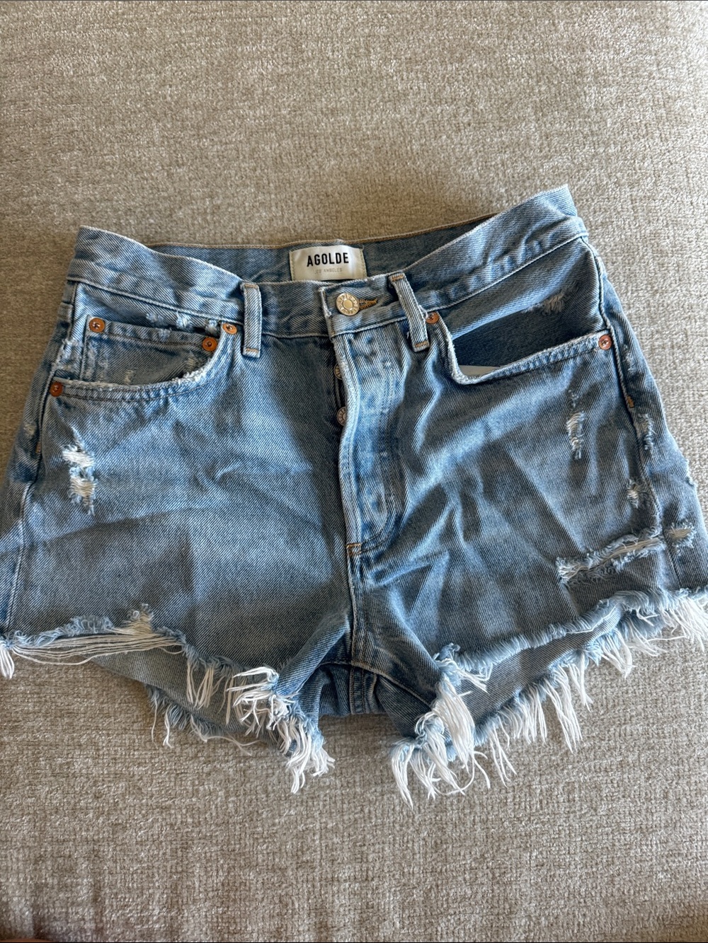 Agolde Jean shorts